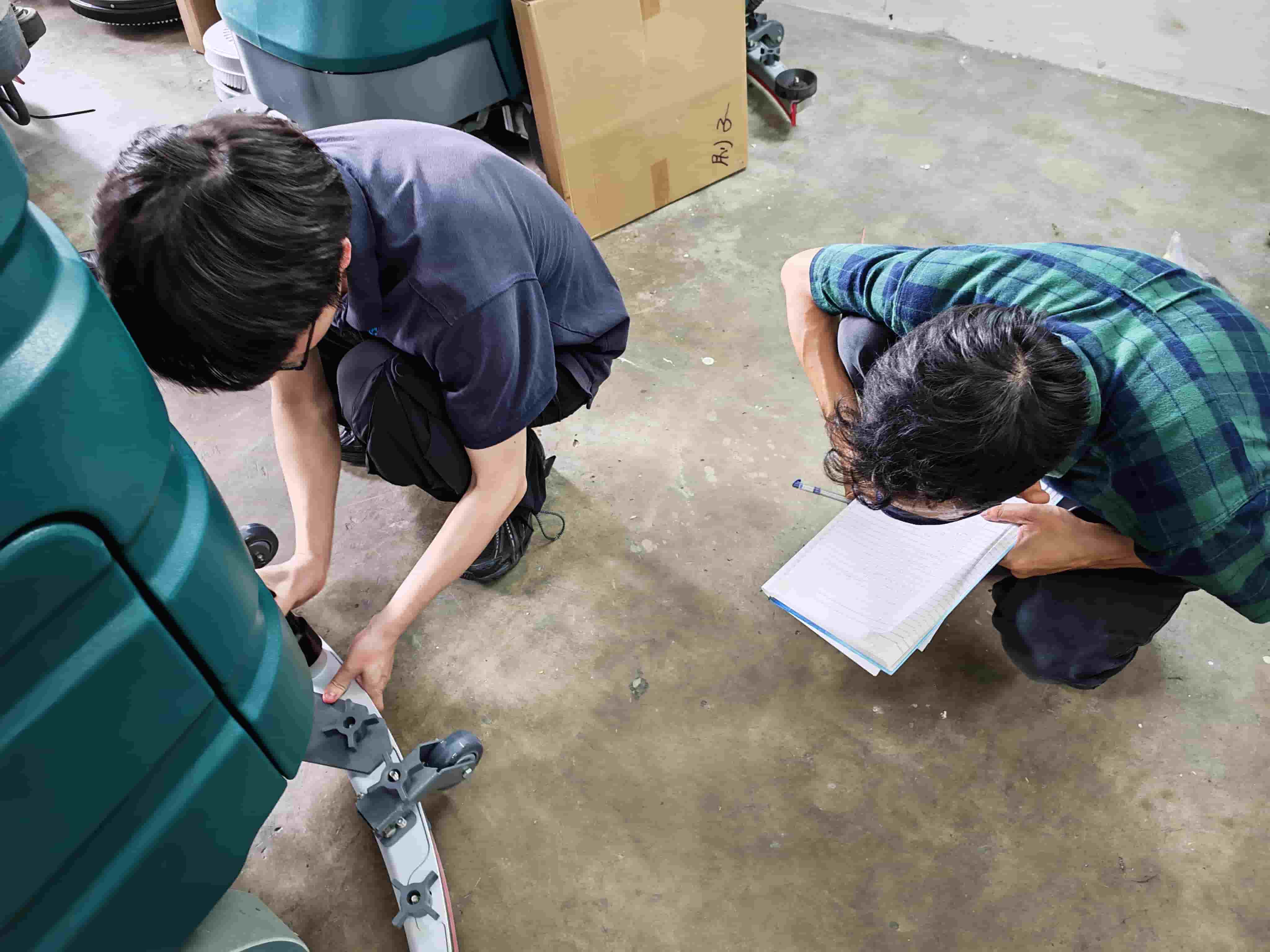 On-site training photo On-site training photo